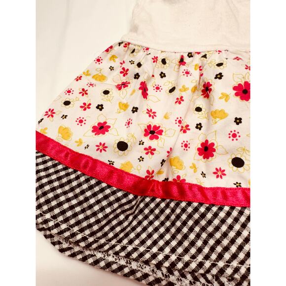 American Girl Bitty Baby Doll Dress Floral Print Rare 18" Doll Dress Only - Picture 2 of 5